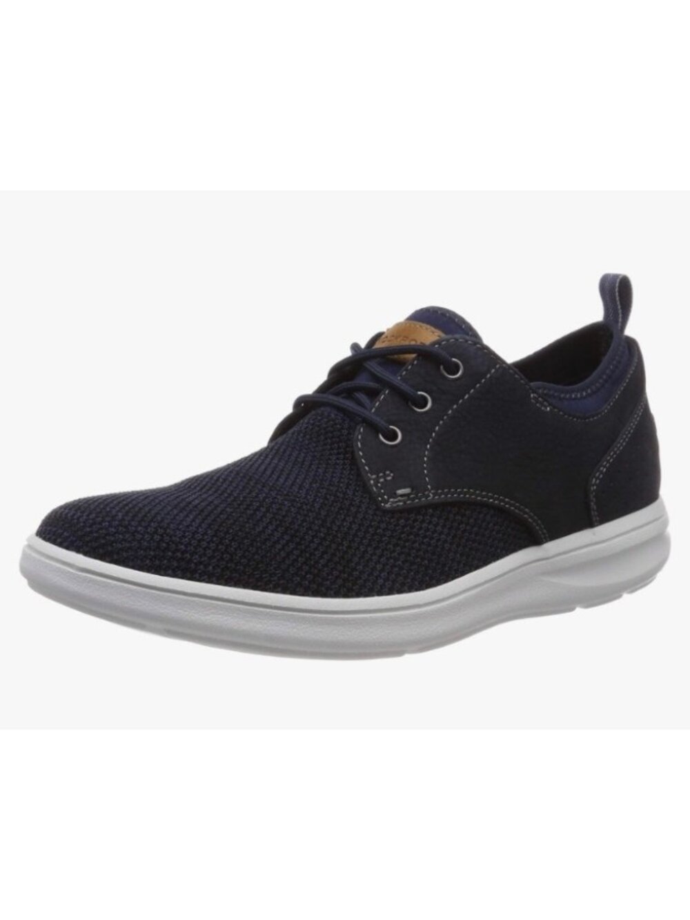 Rockport Mens Zaden Plain Toe Trainers Fashion Sneakers Shoes Navy Size 7M NIB